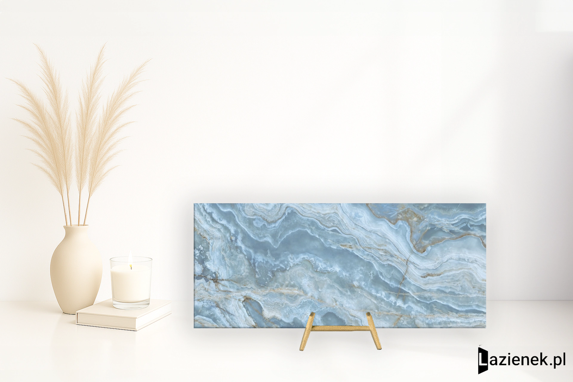 La Fabbrica Ava Onice Iride Cobalto półpoler 120x280 cm gr. 6 mm - płytka rektyfikowana / (L)173025